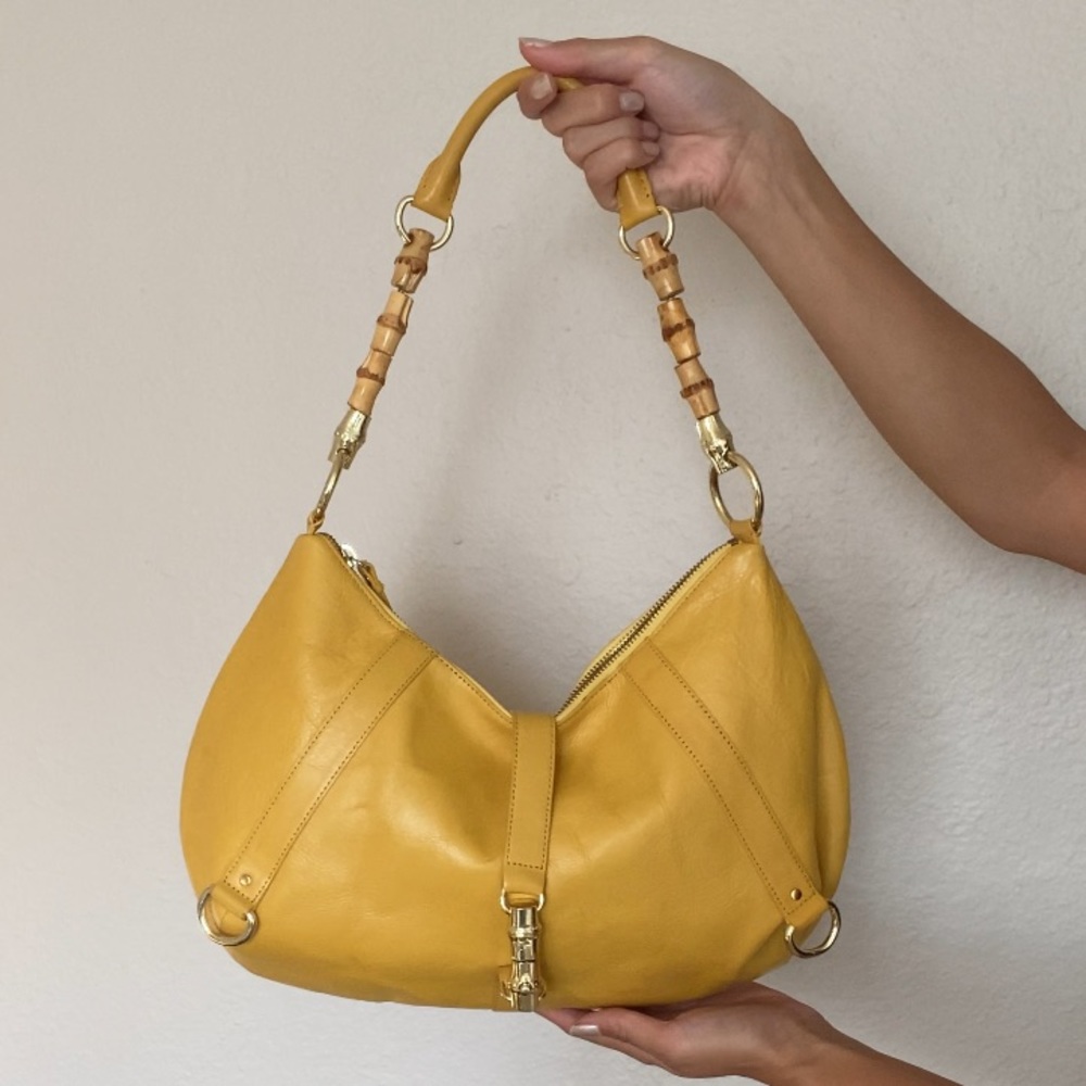 NWT Banana Republic Bamboo Shoulder Bag